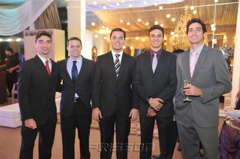 Airton Pinheiro, Lucas Sombra, Tiago Nejm, Anderson Oliveira e Emanuel Maia