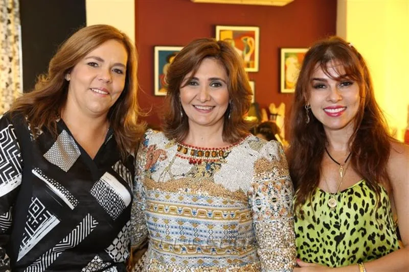 Ailza Ventura, Simone Jereissati e Zilda Pessoa