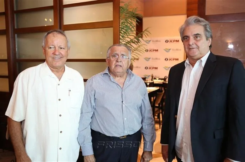 Crica Bezerra, João Carlos Paes Mendonça e José Bardawil