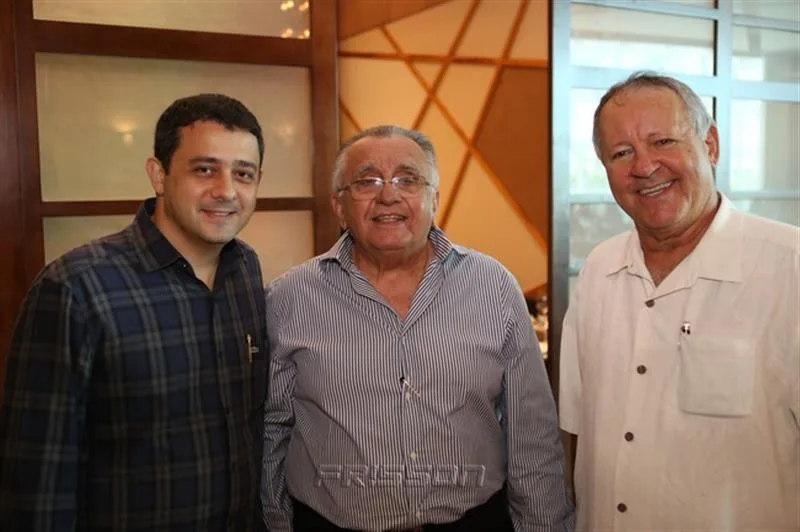 Deda Gomes, João Carlos Paes Mendonça e Crica Bezerra