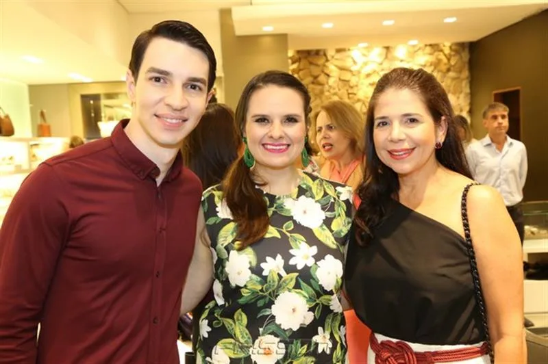 Andre Albuquerque, Carol Damiane e Maria Lucia Carapeba