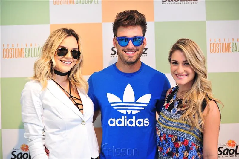 Camila Lima, Thiago Maciel e Bruna Magalhães