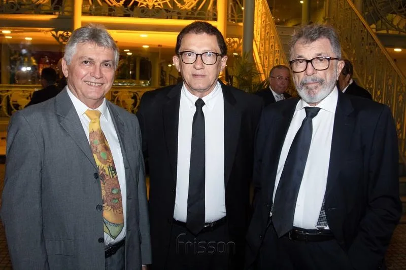 Aristides Oliveira, Elpídio Nogueira e Eudoro Santana