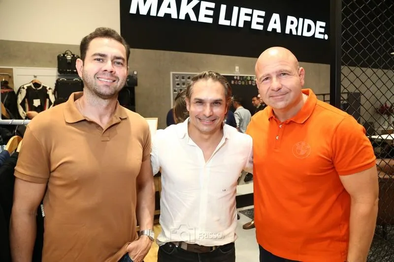 Franklin Oliveira, Loredan Bernutty e Carlos Alencar