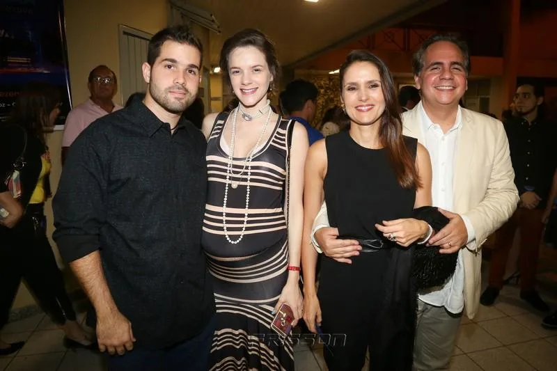 Felipe e Paula Rocha, Manoela e Ricardo Bacelar