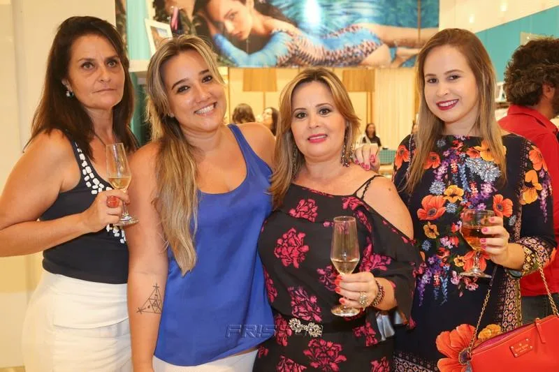 Cristina Montalto, Fabiana Montalto, Angelita e Marcela Gomes