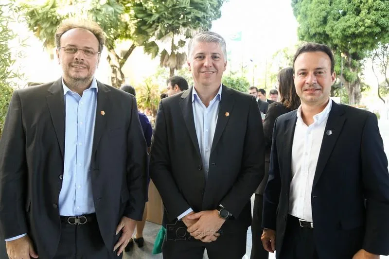 Adriano Nogueira, Marcelo Matos e Danilo Serpa