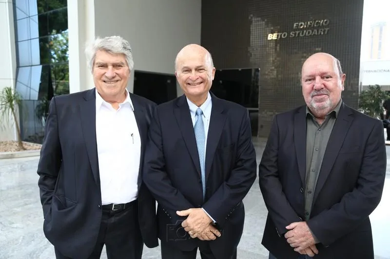 Amarílio Macedo, Lauro Fiúza e José Monteiro