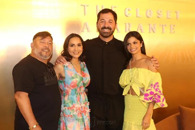 Abraão Freire, Kátia Targino, Eduardo Amarante e Isabele Temóteo