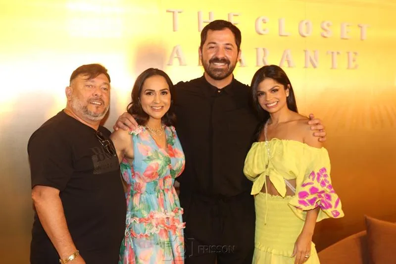 Abraão Freire, Kátia Targino, Eduardo Amarante e Isabele Temóteo