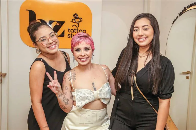 Barbara de Aquino, Maria Cardoso e Andressa Alves