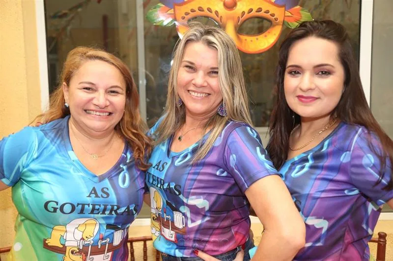 Elenita Castro, Sandra Vieira e Aline Machado