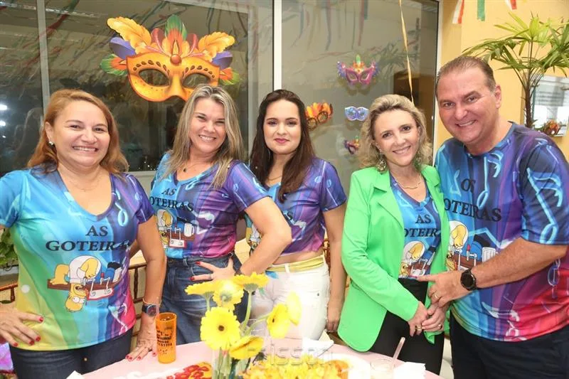 Elenita Castro, Sandra Vieira, Aline Machado, Graça e Jorio da Escossia