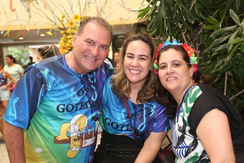 Jorio da Escossia, Carolina Diorgens e Cinthya Figueiredo