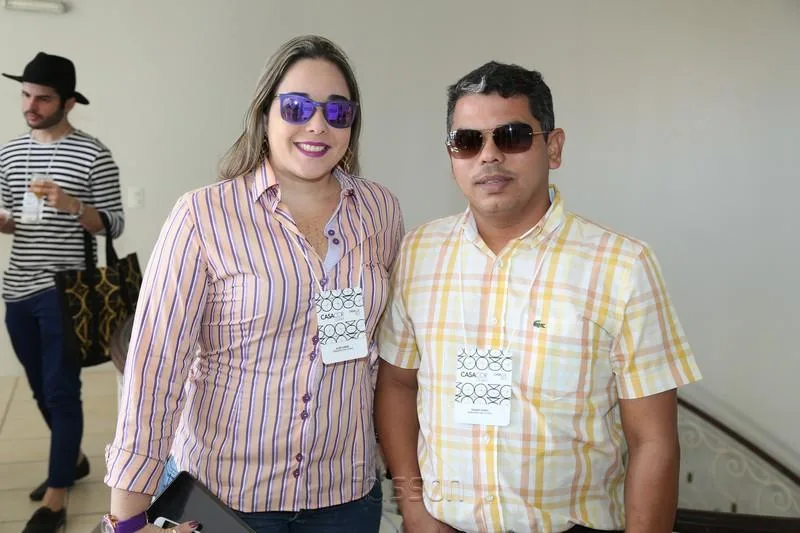 Aline Gurgel e Franzé Gomes