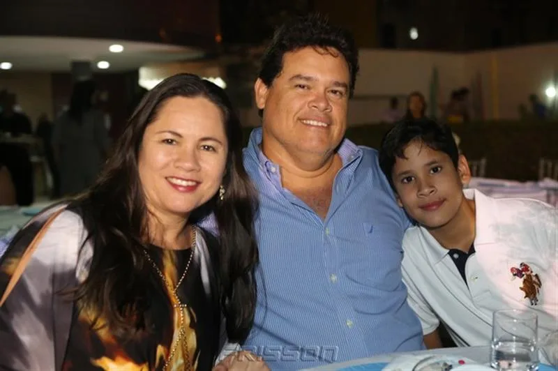 Carmen, Paulo e PaulinhoArraiz