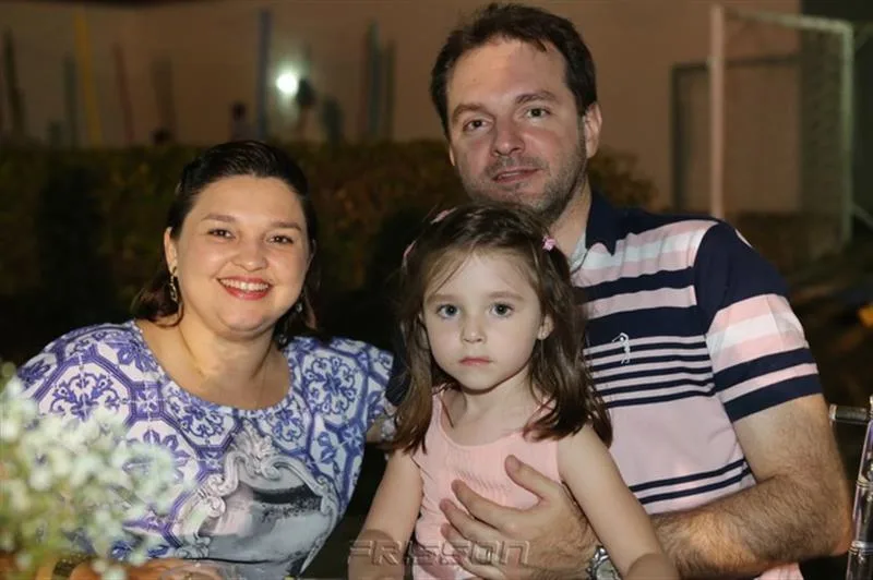 Cermelia, Rafaella e Rafael Melo