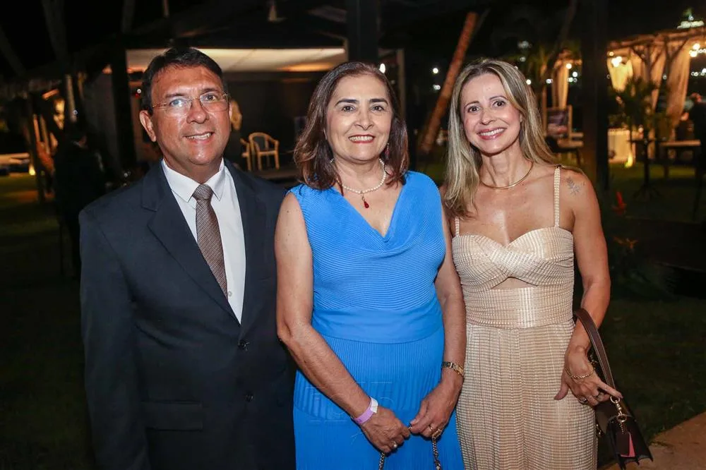 Demócrito Rocha, Delane Carvalho e Karina Frota
