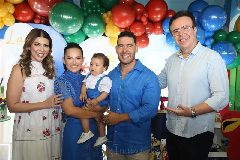 Aline Morais, Luciana Ribeiro, Lael, Thiago Camelo e Marcio Paulino