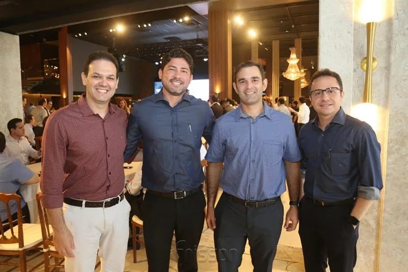 Aelio Silveira, Régis Saraiva, Abelardo Rocha e Rômulo Dias