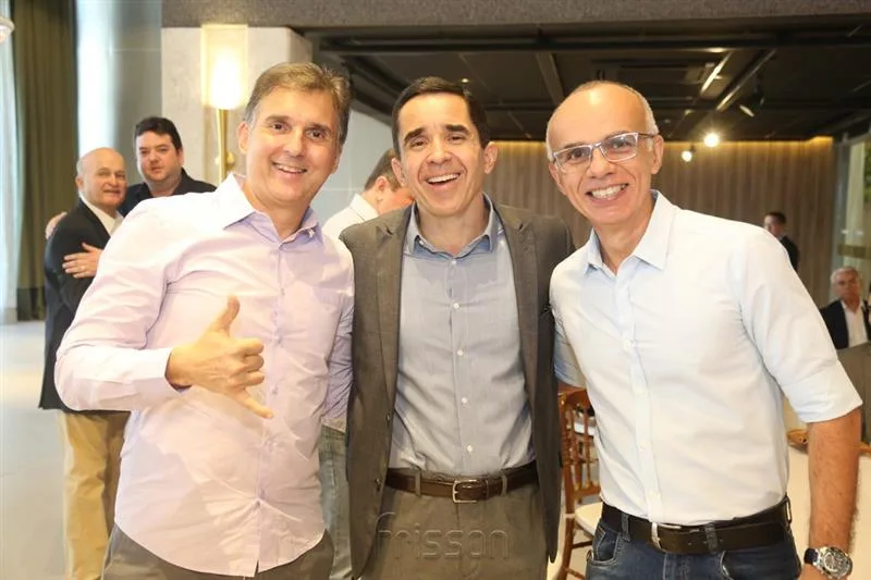 Alexandre Matos, Júlio Saraiva e Rociman Cavalcante