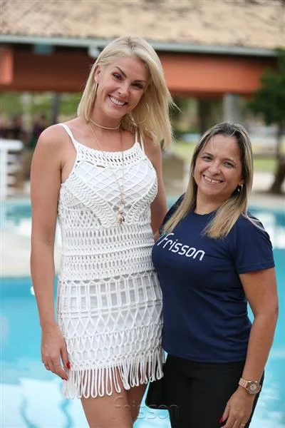 Ana Hickmann e Jocy Jinkings
