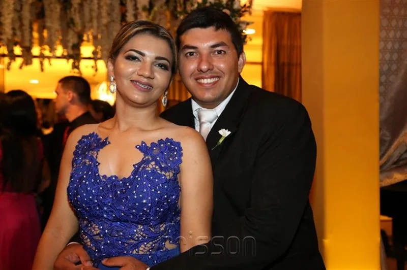 Aline Braga e Maicon Oliveira