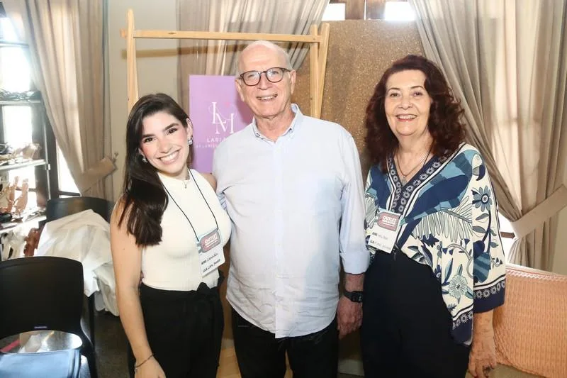 Larissa Cavalcante, Paulo Mota e Helena Cavalcante