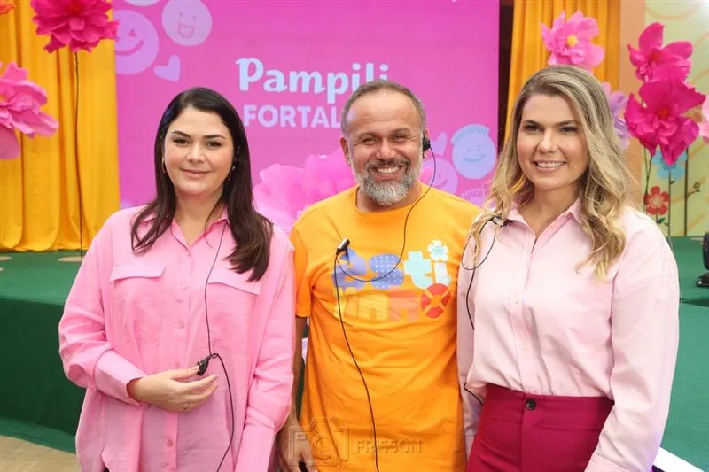 Carol Rodrigues, Rai Meireles e Lili Meira