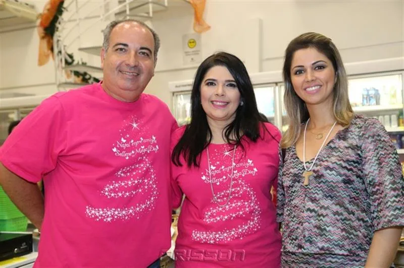 Fayad, Sellene Câmara e Thays Gonçalves