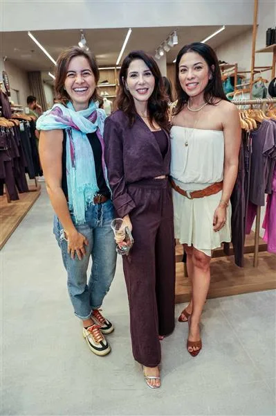 Afra Bellucci, Juliana Bezerra e Tatyane Prado