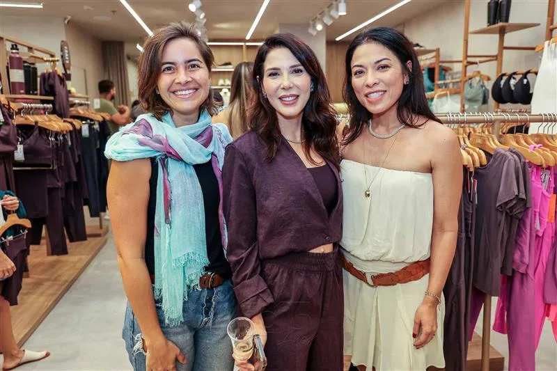 Afra Bellucci, Juliana Bezerra e Tatyane Prado