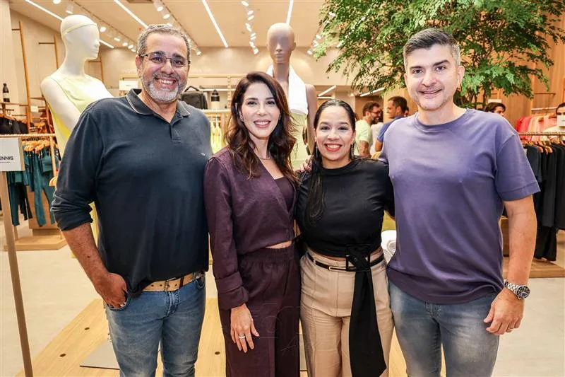 Fabio Cardoso, Juliana Bezerra, Renata Cardoso e Ludwig Bezerra