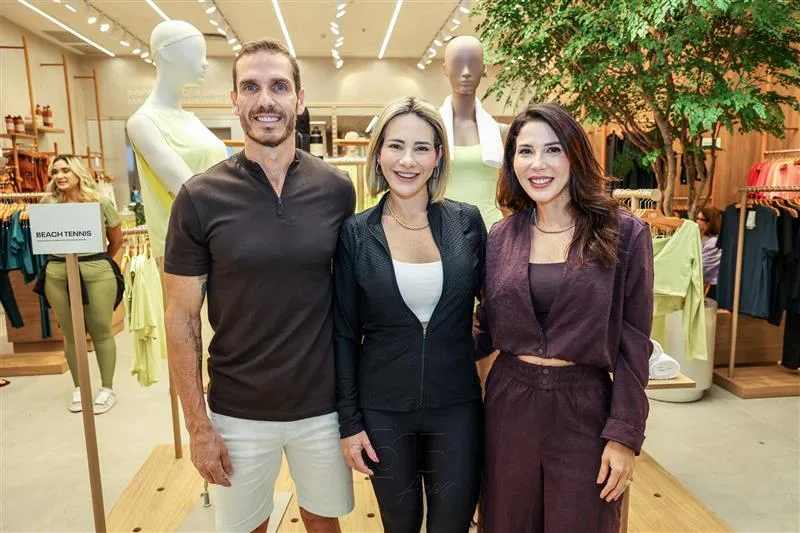 Flavio, Gaída Furtado e Juliana Bezerra