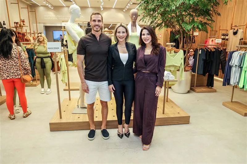 Flavio, Gaída Furtado e Juliana Bezerra