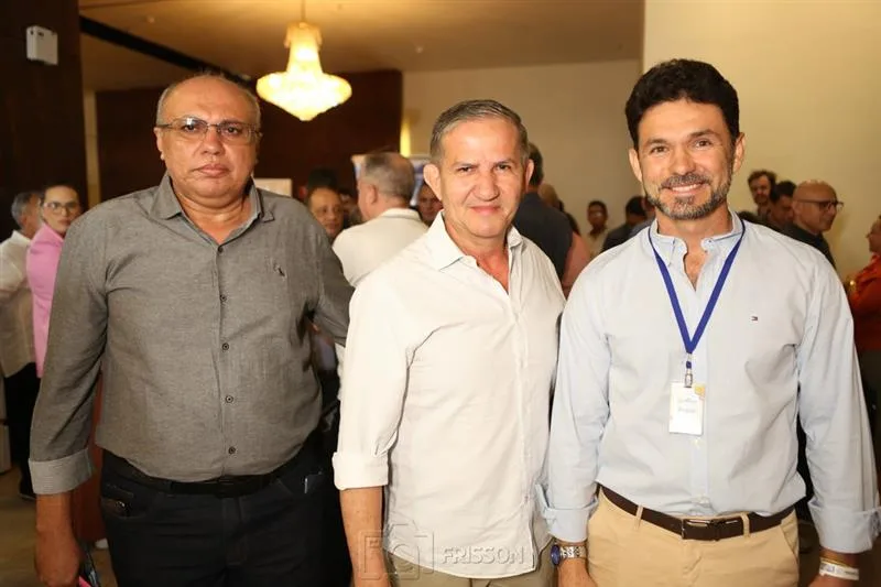 Aurélio Sousa, Gerardo Vieira e Ângelo Nazareno