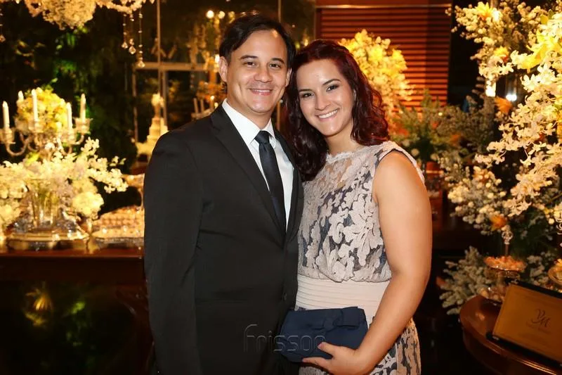 André Goes e Renata Félix