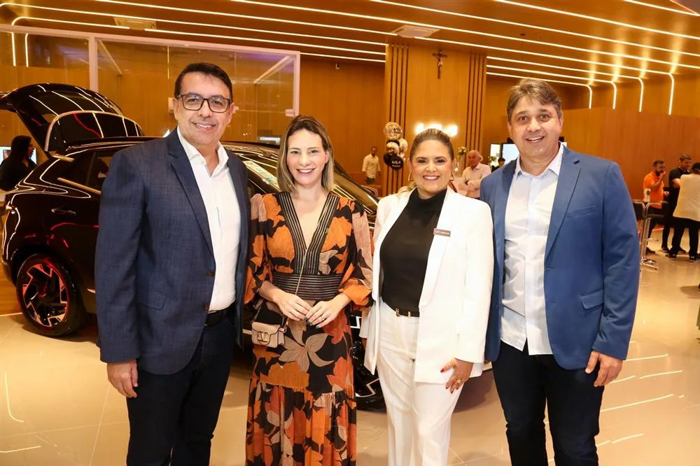 Daniel Brenn, Gaída Dias, Virgínia Almeida e Marcelo Freire