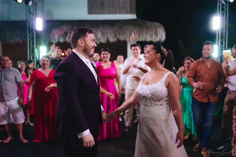 Samantha Santos e Ary Leite