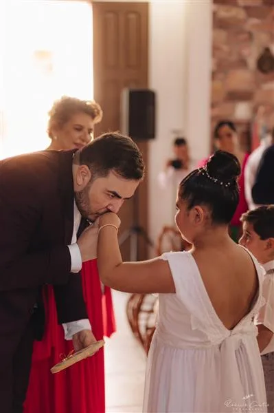 Samantha Santos e Ary Leite