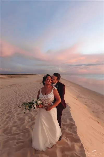 Samantha Santos e Ary Leite