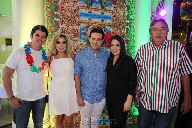 Alisson Ribeiro, Elani Matos, Clovis Holanda Filho, Anelise e Clovis Holanda