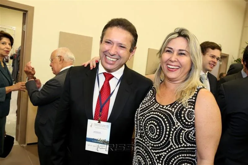 Domingos Filho e Leiliane Feitosa