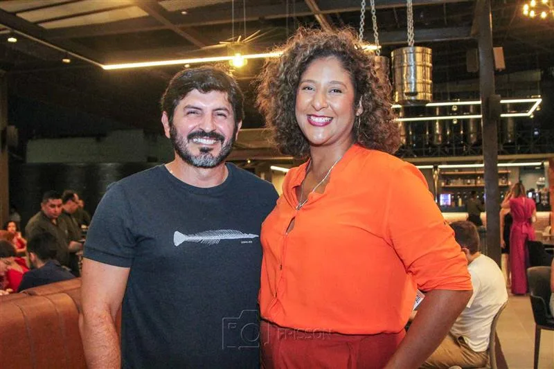 João Portela e Luciana Castro