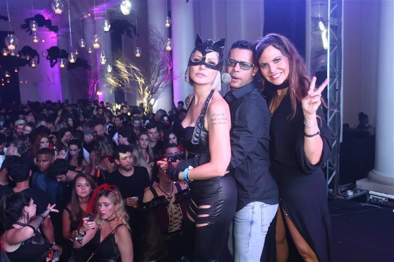 Antônia Fontenelle, MC Andinho e Carol Sampaio