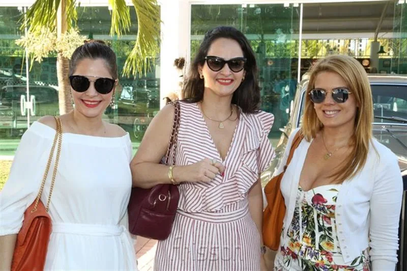 Cristiana Carneiro, Adriana Miranda e Leticia Studart