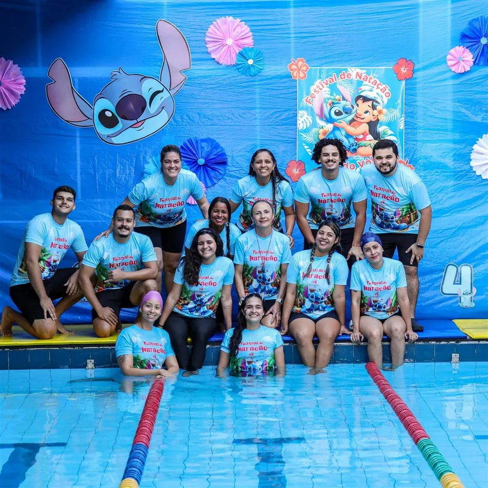 Festival de Natação Infantil Clube do Vôlei