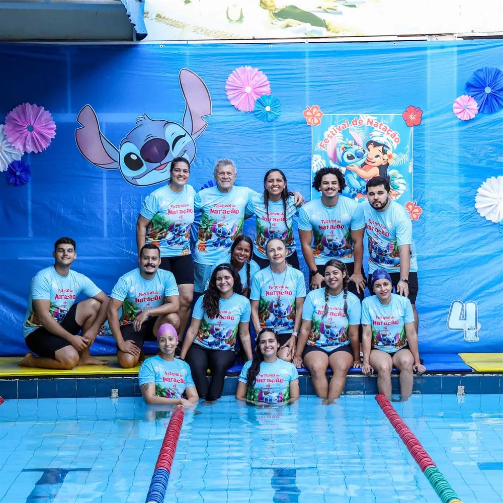 Festival de Natação Infantil Clube do Vôlei