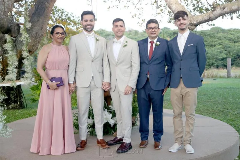 Amélia Leite, Mateus Medeiros, Douglas Brilhante, Erandir Brito e José Arthur Leite