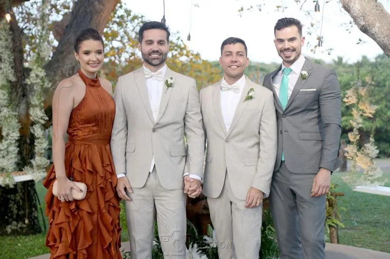 Adriana Fontenele, Matheus Medeiros, Douglas Brilhante e Felipe Onofre